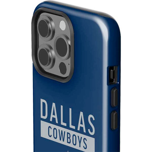 NFL Dallas Cowboys Blue Performance Series iPhone 15 Pro Impact Case